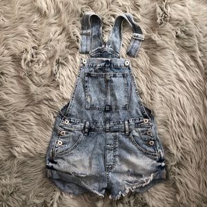 Pacsun Jean short overalls
